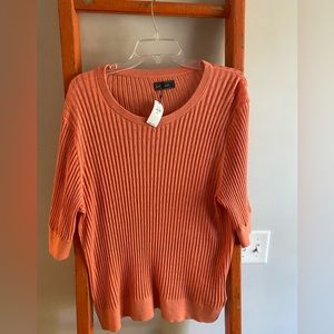 Coral lightweight sweater from Gap; never worn.